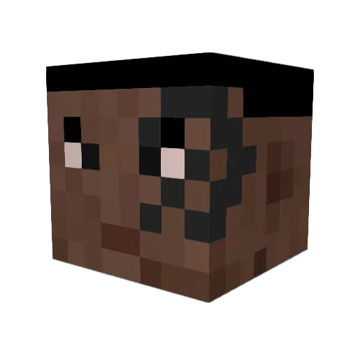 AlexeY_8 Minecraft avatar head, 3D render