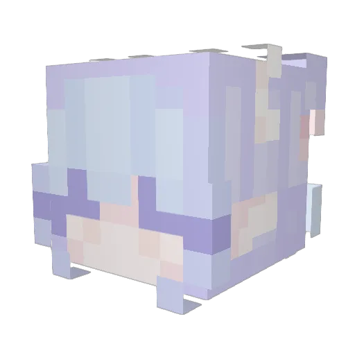 Alexey935789434 Minecraft avatar head, 3D render