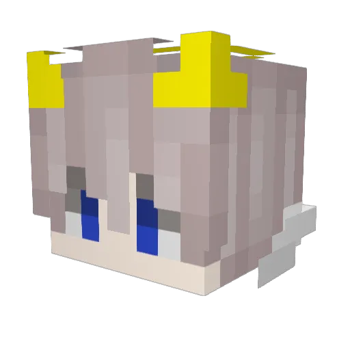 Alexey_Serebrov Minecraft avatar head, 3D render