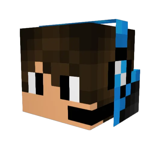 Alexhov1470 Minecraft avatar head, 3D render