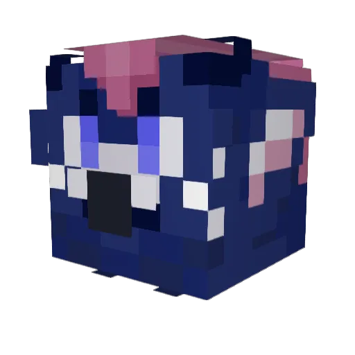 AlexiSyndicatez Minecraft avatar head, 3D render
