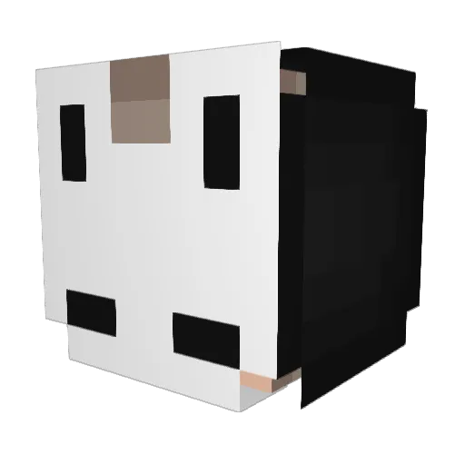 AlexikzBiedry Minecraft avatar head, 3D render