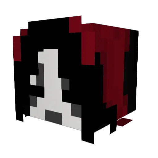 AlexisVogel Minecraft avatar head, 3D render