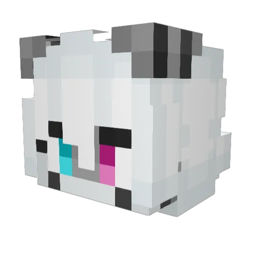 Alexis_376 Minecraft avatar head, 3D render