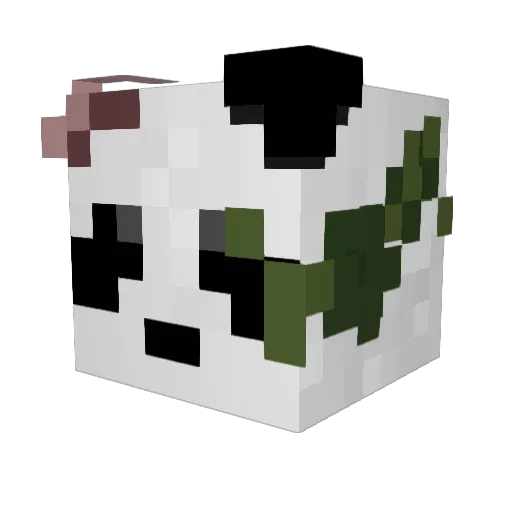 Alexis_AM Minecraft avatar head, 3D render