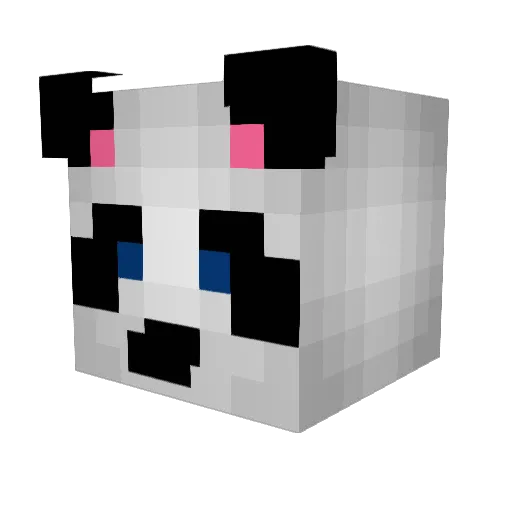 Alexissm95 Minecraft avatar head, 3D render