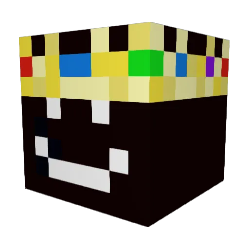 Alexisyes Minecraft avatar head, 3D render