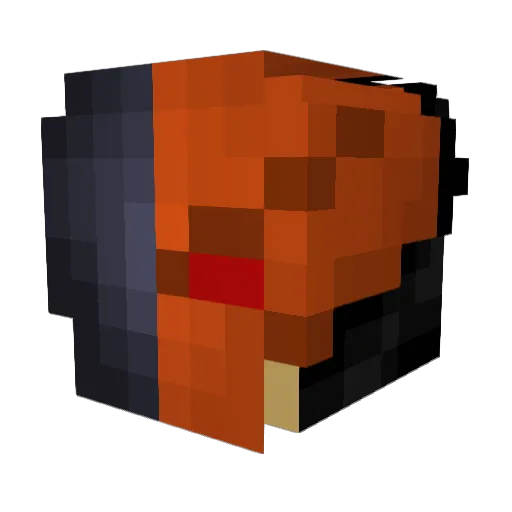Alexkirk1996 Minecraft avatar head, 3D render