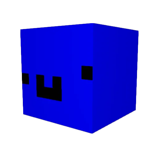 Alexla2009 Minecraft avatar head, 3D render