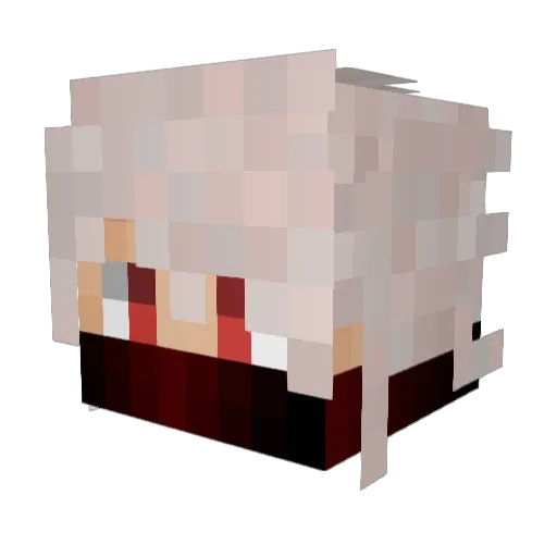 Alexlabrisbus Minecraft avatar head, 3D render
