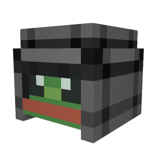 Alexninja12 Minecraft avatar head, 3D render