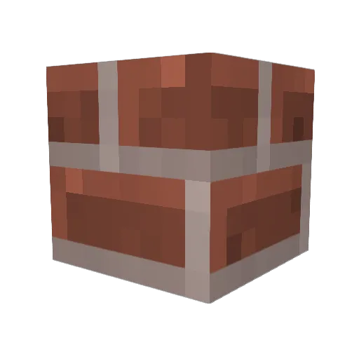 Alexopppppp Minecraft avatar head, 3D render