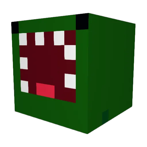 Alexperson22 Minecraft avatar head, 3D render