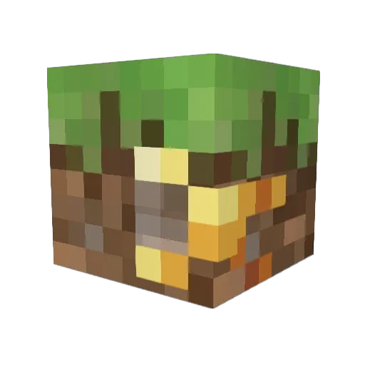 AlexsRouse Minecraft avatar head, 3D render