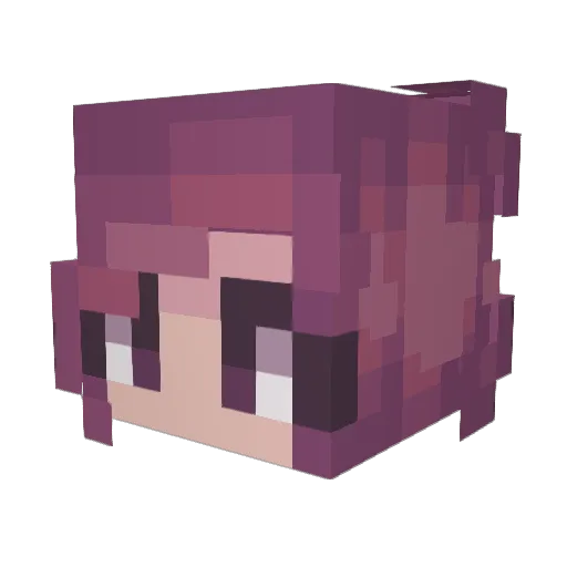 AlextheLeonine Minecraft avatar head, 3D render