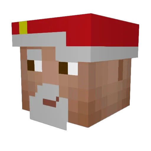 Alextoteles Minecraft avatar head, 3D render