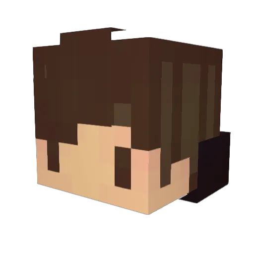 Alexxanndre33g Minecraft avatar head, 3D render