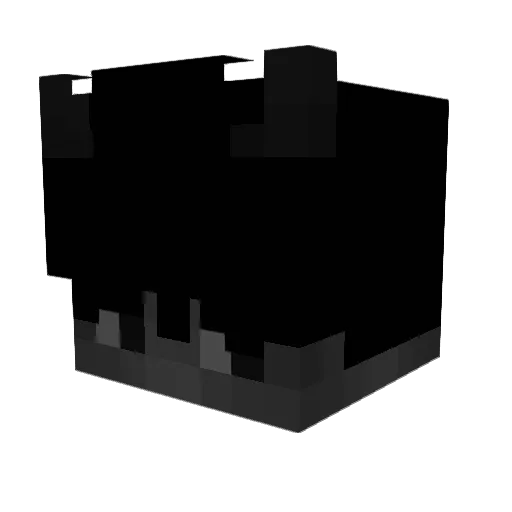 Alez951 Minecraft avatar head, 3D render