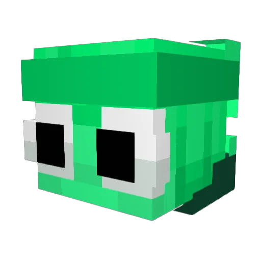 AlfaKurt53197 Minecraft avatar head, 3D render
