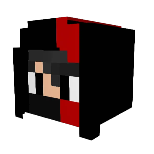 Alfaboy007 Minecraft avatar head, 3D render