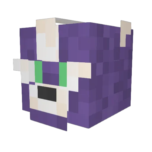Alfalfa523 Minecraft avatar head, 3D render