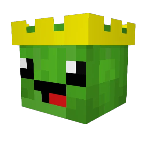 Alfi3Cart3r Minecraft avatar head, 3D render