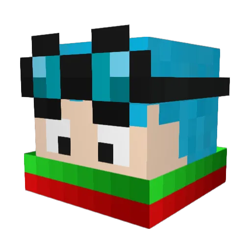 Alfie011107 Minecraft avatar head, 3D render