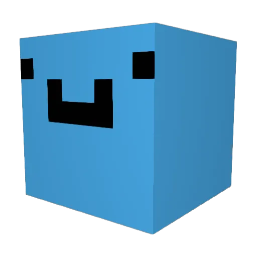 AlfieNator5 Minecraft avatar head, 3D render