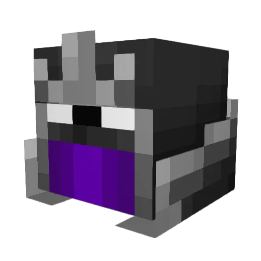 Alfns Minecraft avatar head, 3D render