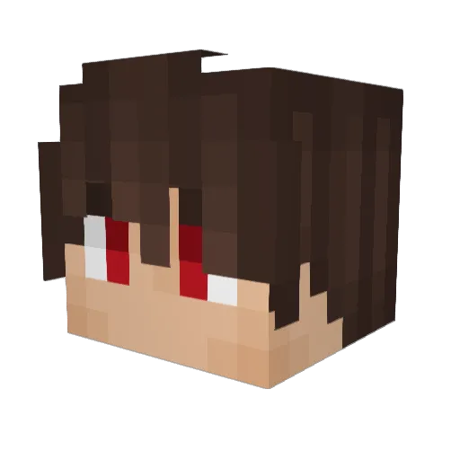 AlfredPennywoth Minecraft avatar head, 3D render