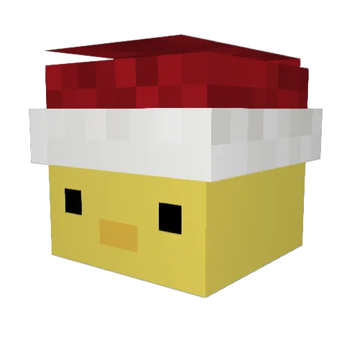 Alfredos360 Minecraft avatar head, 3D render
