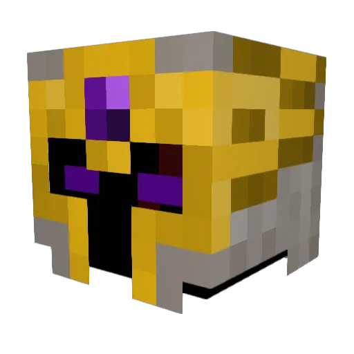 AlfredoxGG Minecraft avatar head, 3D render