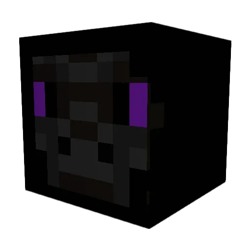 Algarden Minecraft avatar head, 3D render