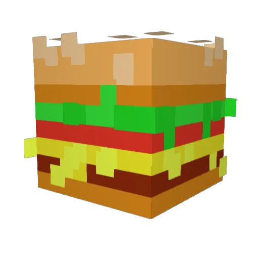 Algent77 Minecraft avatar head, 3D render