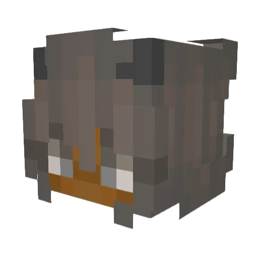 Ali0930 Minecraft avatar head, 3D render