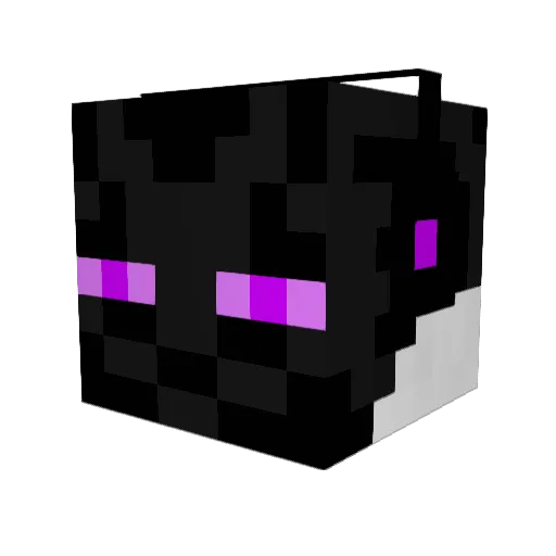 Ali7x Minecraft avatar head, 3D render