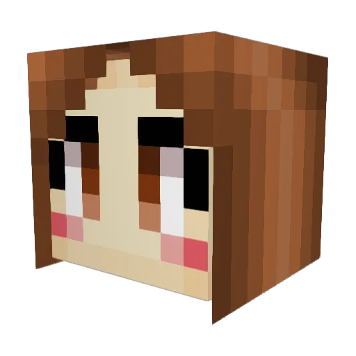 AliKat6374 Minecraft avatar head, 3D render