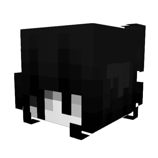 AliPercy Minecraft avatar head, 3D render
