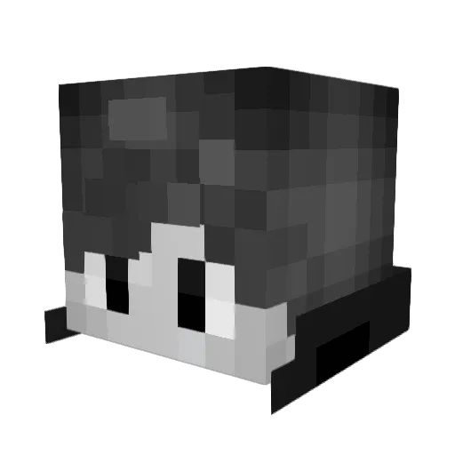 Ali_001 Minecraft avatar head, 3D render