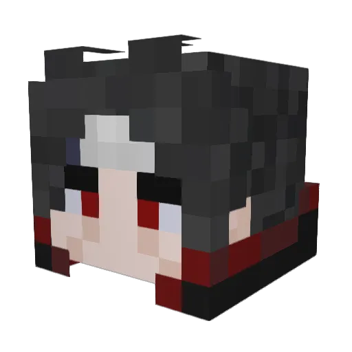 Ali_Osman Minecraft avatar head, 3D render