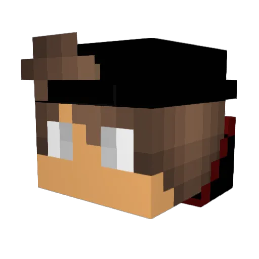 Ali_Pro04 Minecraft avatar head, 3D render