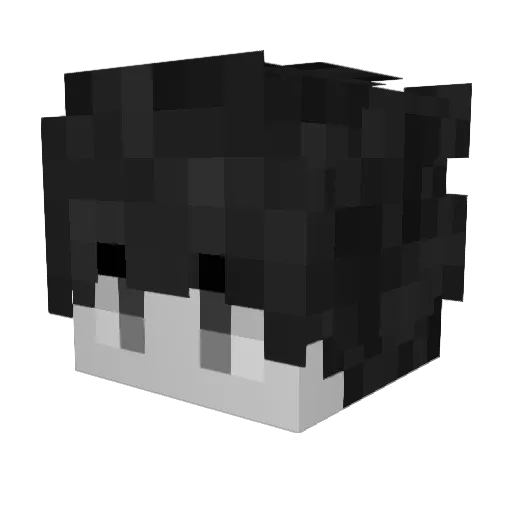 Ali_Ramal Minecraft avatar head, 3D render