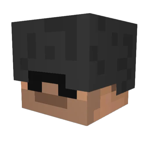 Ali_Randali Minecraft avatar head, 3D render
