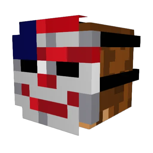Ali_husein Minecraft avatar head, 3D render