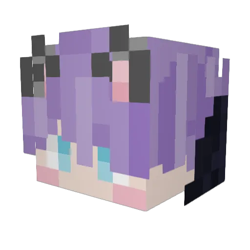 Ali_the_Dragon Minecraft avatar head, 3D render
