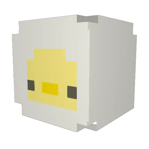 AliceInDaPalace Minecraft avatar head, 3D render