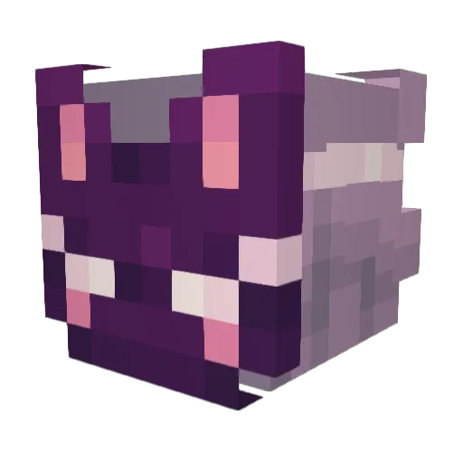 Alice_Deross_ Minecraft avatar head, 3D render