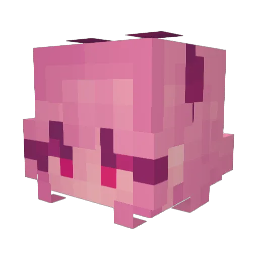 Alice_OwO_ Minecraft avatar head, 3D render
