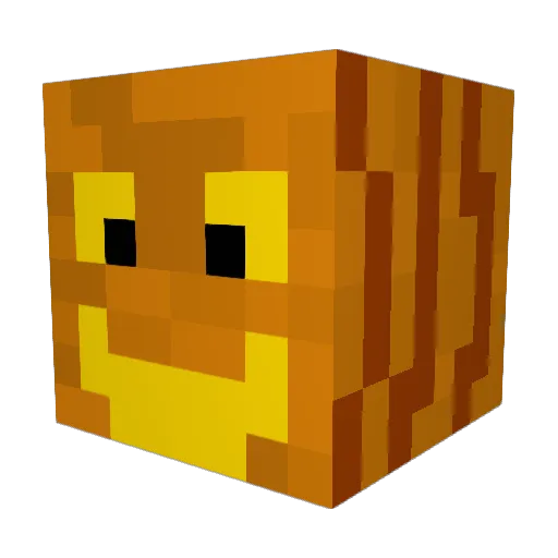 Alice_kim Minecraft avatar head, 3D render