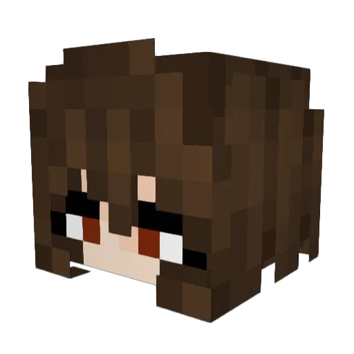 AlienJessie Minecraft avatar head, 3D render